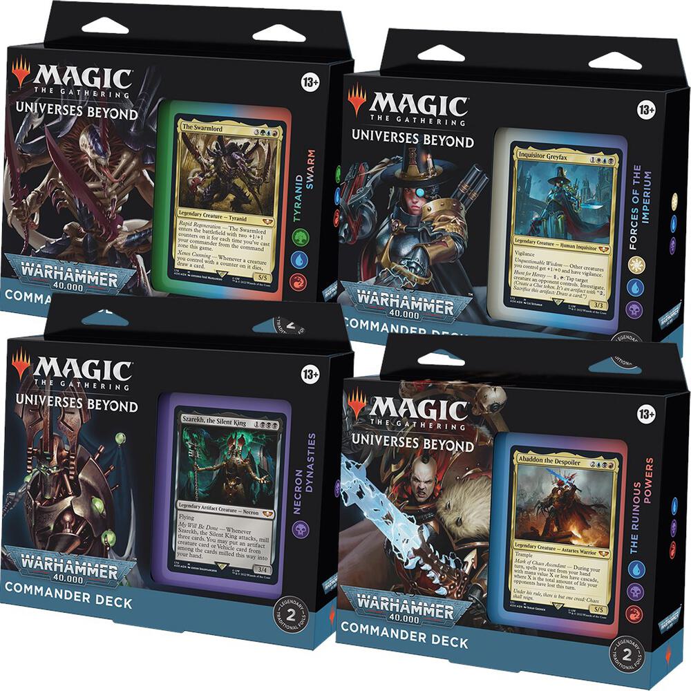 Magic - Warhammer 40k (40K) - Commander Deck Display
