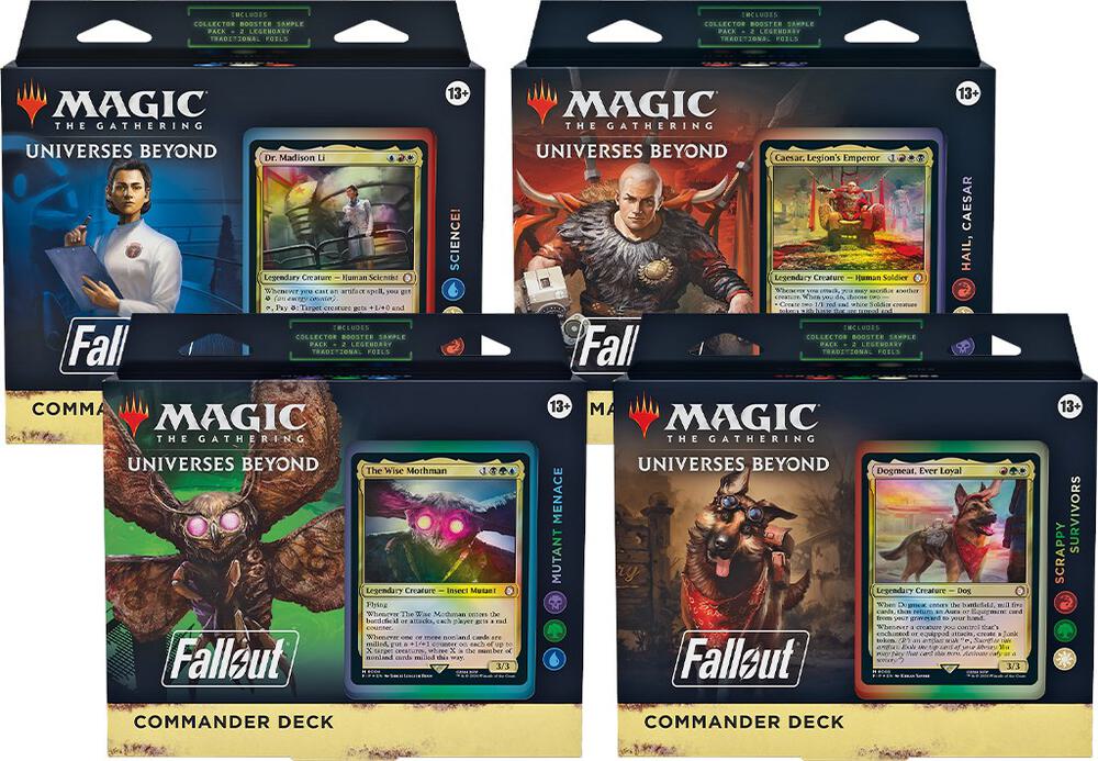 Magic - Fallout (PIP) - Commander Deck Case