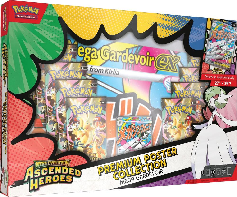 Pokemon - Ascended Heroes (ASC) - Premium Poster Collection (Mega Gardevoir)