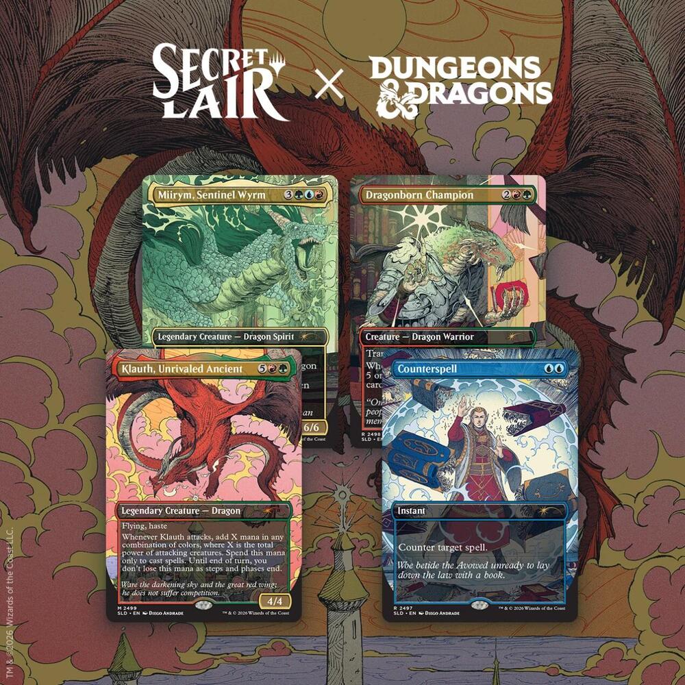 Magic - Secret Lair Drop (SLD) - Dungeons & Dragons - Whispers In Candlekeep (Non-Foil Edition)